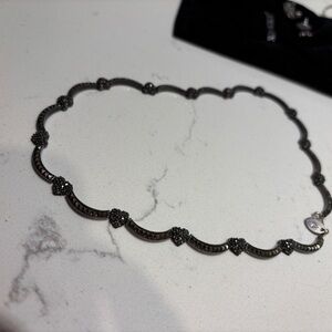 Matching necklace and post earringsgs